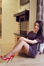 Ukrainian mail order bride Victoria from Lugansk with black hair and brown eye color - image 7