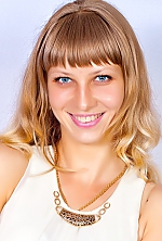 Ukrainian mail order bride Inna from Nova Odesa with blonde hair and blue eye color - image 2