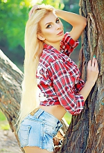 Ukrainian mail order bride Oksana from Vinnitsa with blonde hair and blue eye color - image 8