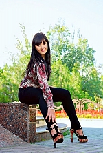 Ukrainian mail order bride Snezana from Nikolaev with black hair and green eye color - image 5