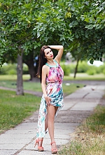 Ukrainian mail order bride Alina from Rubignoe with black hair and green eye color - image 5