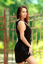Ukrainian mail order bride Alina from Rubignoe with black hair and green eye color - image 13