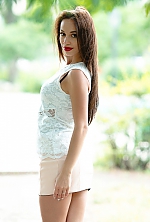 Ukrainian mail order bride Alina from Rubignoe with black hair and green eye color - image 12