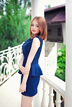 Ukrainian mail order bride Ekaterina from Lugansk with light brown hair and blue eye color - image 3