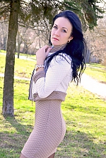 Ukrainian mail order bride Olga from Kherson with black hair and blue eye color - image 3