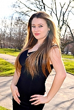 Ukrainian mail order bride Anastasia from Kherson with light brown hair and grey eye color - image 3