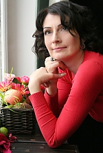 Ukrainian mail order bride Irina from Dnipro with black hair and green eye color - image 3