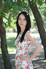 Ukrainian mail order bride Oksana from Nikolaev with black hair and brown eye color - image 2