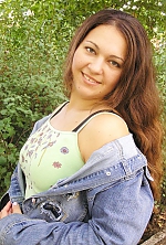 Ukrainian mail order bride Oksana from Kherson with brunette hair and green eye color - image 6