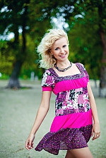 Ukrainian mail order bride Anna from Kherson with blonde hair and green eye color - image 6