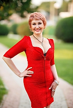 Ukrainian mail order bride Tatiana from Kharkov with blonde hair and green eye color - image 4