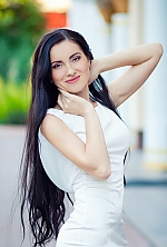 Ukrainian mail order bride Julia from Lugansk with black hair and brown eye color - image 7