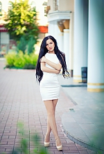 Ukrainian mail order bride Julia from Lugansk with black hair and brown eye color - image 2