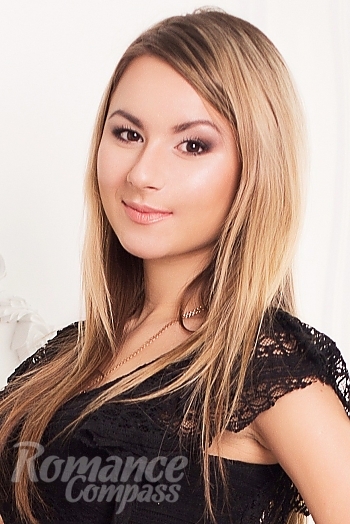 Ukrainian mail order bride Ekaterina from Lugansk with blonde hair and brown eye color - image 1