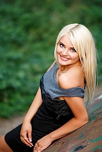 Ukrainian mail order bride Anastasia from Kharkov with blonde hair and blue eye color - image 4