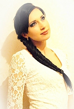 Ukrainian mail order bride Nataliya from Lugansk with black hair and green eye color - image 2