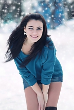 Ukrainian mail order bride Ekaterina from Odessa with brunette hair and grey eye color - image 5