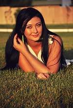Ukrainian mail order bride Alina from Odessa with black hair and green eye color - image 7