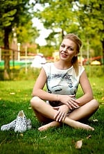 Ukrainian mail order bride Angela from lugansk with blonde hair and blue eye color - image 8