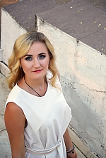 Ukrainian mail order bride Elvira from Nikolaev with blonde hair and blue eye color - image 4