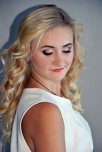 Ukrainian mail order bride Elvira from Nikolaev with blonde hair and blue eye color - image 3