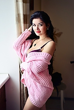 Ukrainian mail order bride Elena from Odessa with black hair and green eye color - image 3