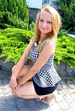 Ukrainian mail order bride Lesia from Cherkassy with blonde hair and green eye color - image 5