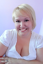 Ukrainian mail order bride Anna from Zaporozhye with blonde hair and blue eye color - image 4