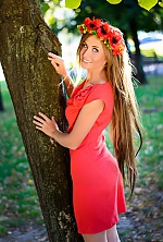 Ukrainian mail order bride Yana from Kharkiv with blonde hair and green eye color - image 3