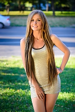 Ukrainian mail order bride Yana from Kharkiv with blonde hair and green eye color - image 7