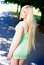 Ukrainian mail order bride Nadejda from Kharkiv with blonde hair and green eye color - image 7