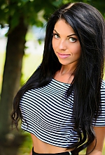 Ukrainian mail order bride Olesya from Kharkiv with black hair and blue eye color - image 9