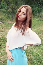 Ukrainian mail order bride Veronika from Kharkiv with brunette hair and green eye color - image 2