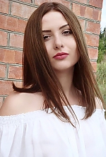 Ukrainian mail order bride Veronika from Kharkiv with brunette hair and green eye color - image 3