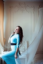 Ukrainian mail order bride Veronika from Dnipro with light brown hair and blue eye color - image 5