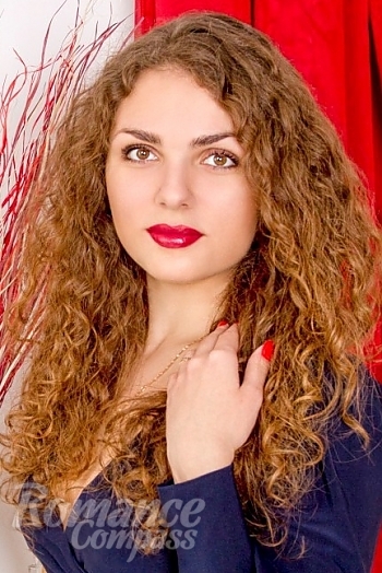 Ukrainian mail order bride Irina from Kiev with light brown hair and brown eye color - image 1