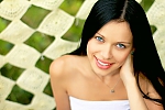 Ukrainian mail order bride Tanya from Kiev with black hair and blue eye color - image 5