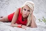 Ukrainian mail order bride Elina from Kiev with blonde hair and green eye color - image 2