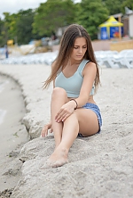 Ukrainian mail order bride Katerina from Odessa with light brown hair and green eye color - image 7