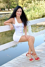 Ukrainian mail order bride Irina from Odesa with black hair and grey eye color - image 4