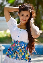 Ukrainian mail order bride Gala from Nikolaev with brunette hair and brown eye color - image 6