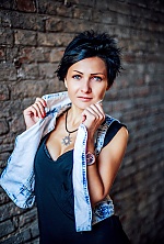 Ukrainian mail order bride Marina from Dnipro with black hair and blue eye color - image 10