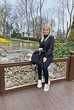 Ukrainian mail order bride Anna from Dnipro with blonde hair and green eye color - image 6
