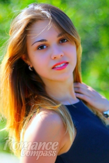 Ukrainian mail order bride Valeria from Odessa with light brown hair and brown eye color - image 1