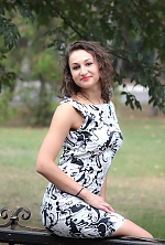 Ukrainian mail order bride Alyona from Nikolaev with light brown hair and brown eye color - image 4