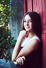 Ukrainian mail order bride Anzhelica from Nikolaev with brunette hair and green eye color - image 9