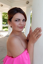 Ukrainian mail order bride Liliya from Nikolaev with brunette hair and brown eye color - image 3