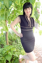 Ukrainian mail order bride Lyuba from Nikolaev with brunette hair and grey eye color - image 5