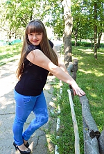 Ukrainian mail order bride Tatiana from Nikolaev with light brown hair and brown eye color - image 6