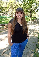 Ukrainian mail order bride Tatiana from Nikolaev with light brown hair and brown eye color - image 3